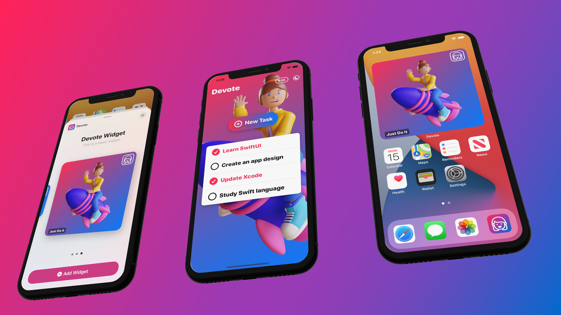 To-do list and widget