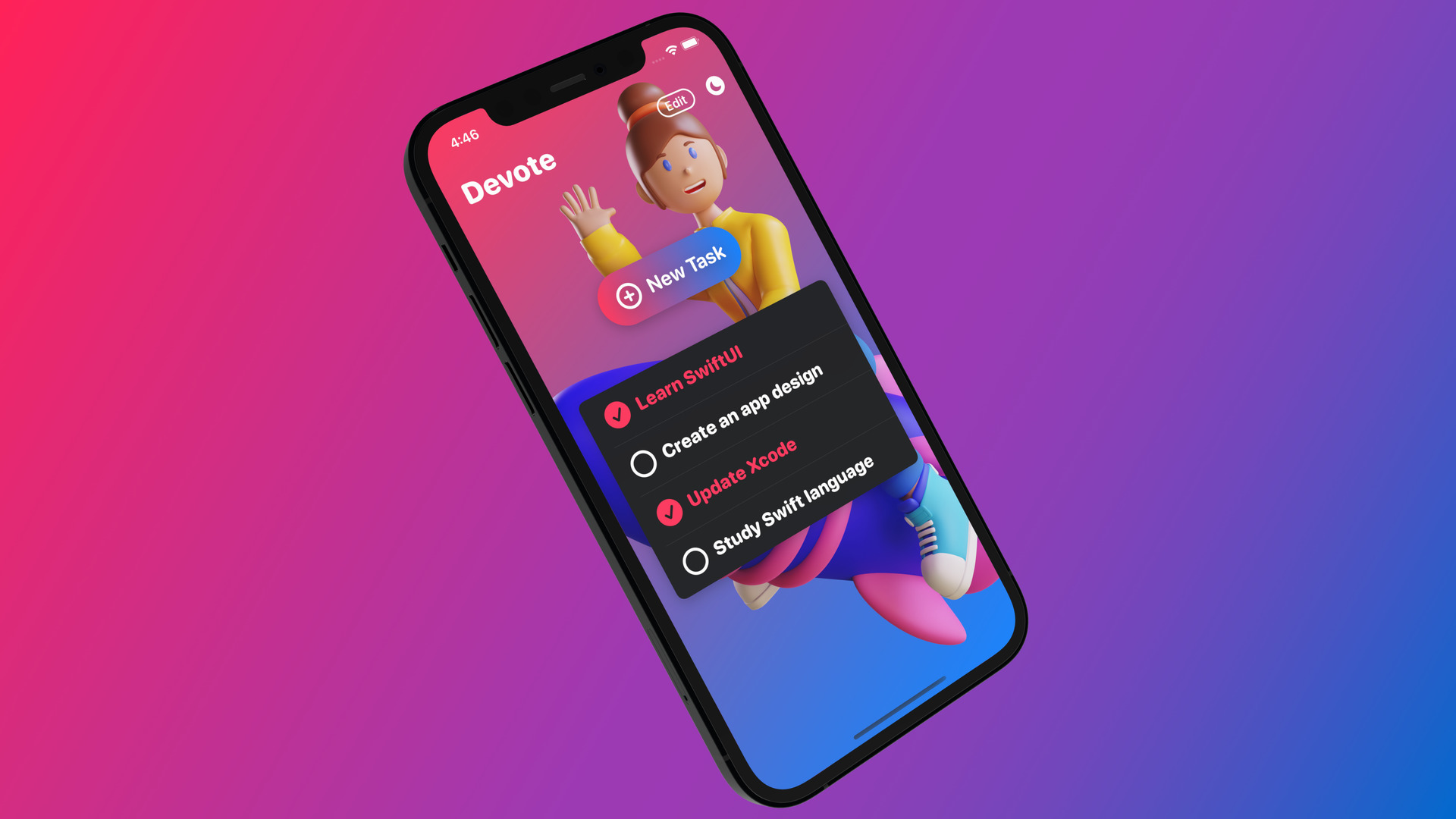 iOS 14 app with SwiftUI