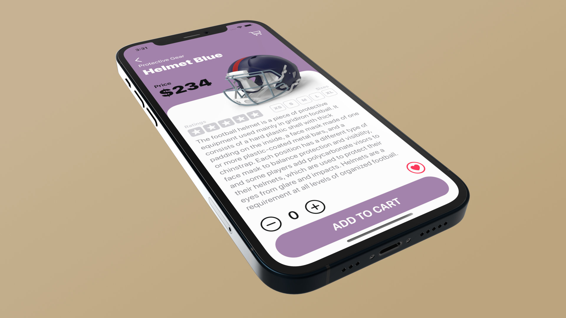 Grid layout and detailed view