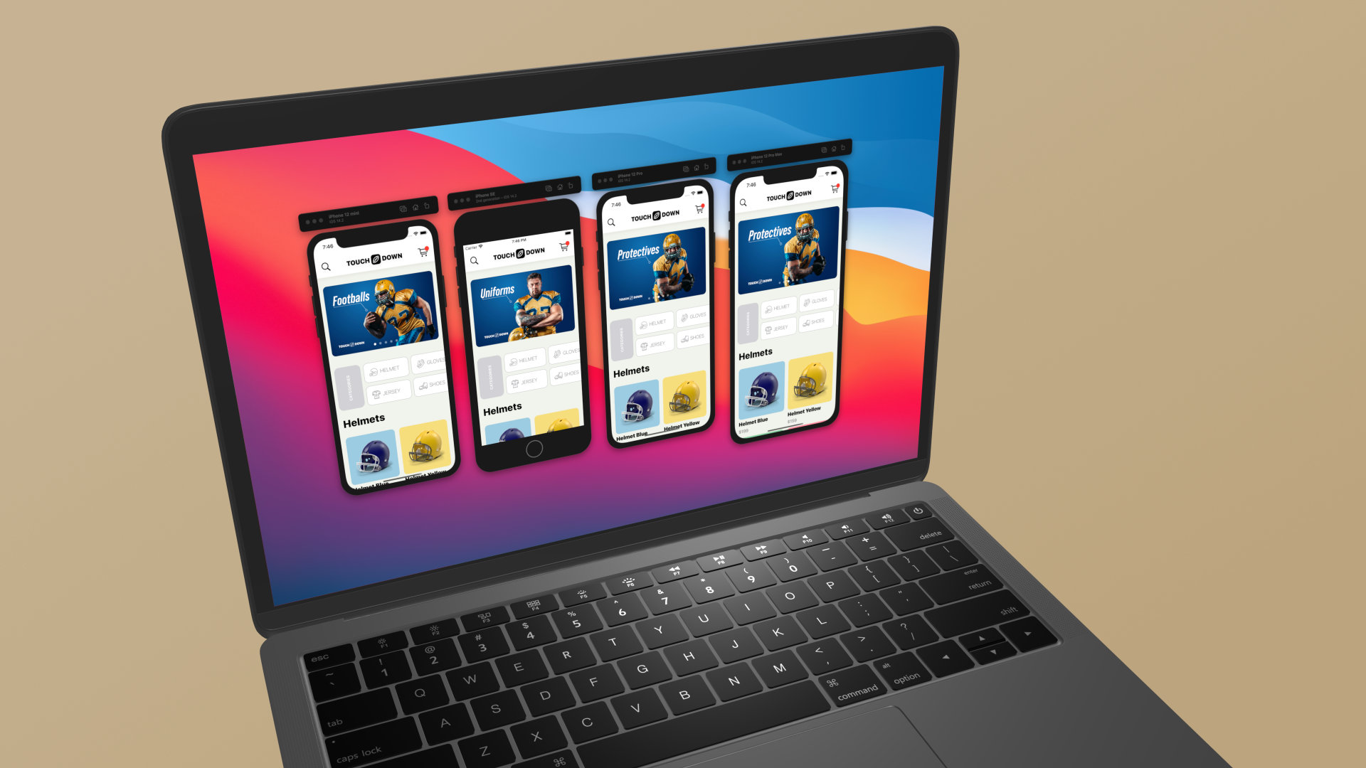 SwiftUI home screen